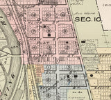 1899 Map of Girard Village Trumbull County Ohio