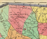 1822 Map of South Carolina