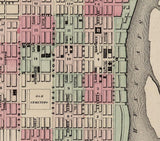 1859 Map of Savannah Georgia