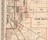 1899 Map of Howland Township Trumbull County Ohio