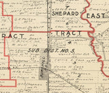 1899 Map of Vernon Township Trumbull County Ohio
