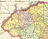 1897 Map of South Carolina