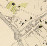 1876 Town Map of Montpelier Vermont