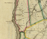 1829 Map of Columbia County New York
