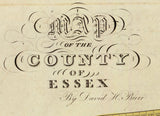 1829 Map of Essex County New York