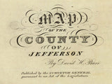 1829 Map of Jefferson County New York