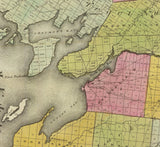 1829 Map of Jefferson County New York