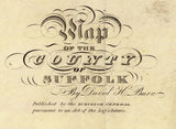 1829 Map of Suffolk County New York