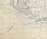 1870 Map of Portland Maine City and Harbor