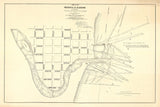 1856 Map of Sheboygan Harbor Wisconsin