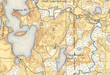 1919 Map of Gull Lake Minnesota