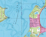 1995 Map of Gull Lake Minnesota