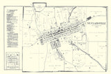 1888 Map of St Clairsville Ohio
