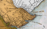 1818 Map of the Coast of Georgia