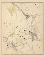 1876 Map of St Johnsbury Vermont