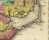 1822 Map of North Carolina