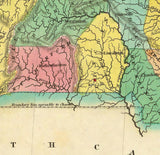 1822 Map of North Carolina