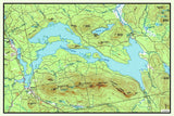 1994 Map of Flagstaff Lake Maine