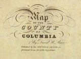 1829 Map of Columbia County New York