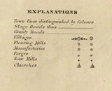 1829 Map of Orleans County New York