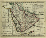 1715 Map of Arabia