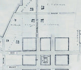 1859 Map of Eutaw Greene County Alabama