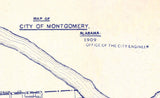 1909 Map of Montgomery Alabama