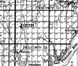 1911 Map of Baldwin County Alabama