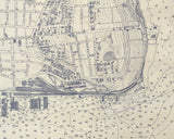 1870 Map of Portland Maine City and Harbor