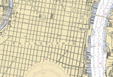 2001 Nautical Chart of Philadelphia and Camden Waterfronts