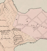 1884 Map of Nahant Massachusetts