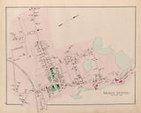 1884 Map of Saugus Centre Essex County Massachusetts