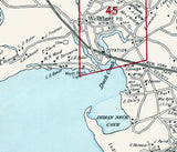 1910 Map of Wellfleet Barnstable County Massachusetts