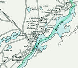 1910 Map of Yarmouth Barnstable County Massachusetts