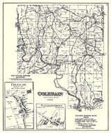 1888 Map of Colerain Township Belmont County Ohio