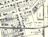 1888 Map of Belmont Ohio