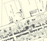 1888 Map of St Clairsville Ohio