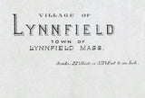 1884 Map of Lynnfield Massachusetts