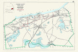 1910 Map of Brewster Barnstable County Massachusetts