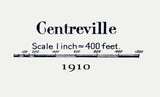 1910 Map of Centreville Barnstable County Massachusetts