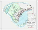 1910 Map of Provincetown Barnstable County Massachusetts