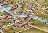 1878 Panoramic Map of Mechanic Falls Maine