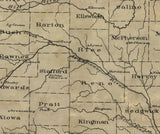1893 Map of Kansas