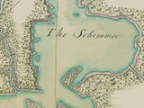 1761 Map of Moosehead Lake Maine