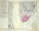 1781 Map of Charleston South Carolina