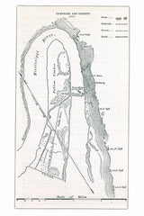 1863 Map of Vicksburg and vicinity Mississippi