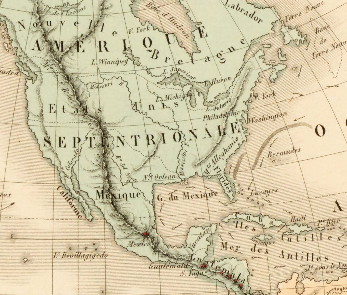 1839 Map of the World