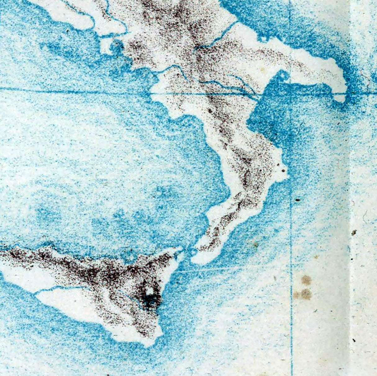 1843 Topographic Map of Europe