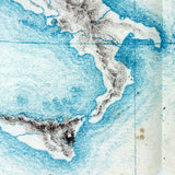 1843 Topographic Map of Europe