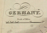 1849 Map of Germany